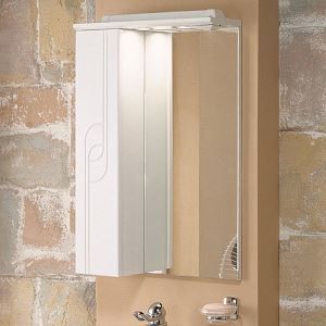 Зеркальный шкаф Акватон Панда левый 50см белый 1A007402PD01L